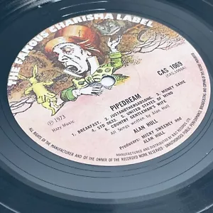 Alan Hull – Pipedream CAS 1069 1973 Hazy Charisma CAS1069 A 1U B 1U LP Record - Bild 1 von 12