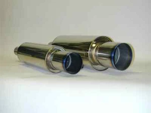 HKS 34005-FK002 for Universal Stainless Hi Power 130mm Titanium Muffler - Picture 1 of 3