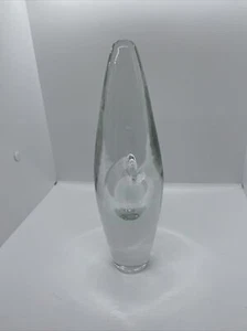 Jarrón de orquídea de vidrio TIMO SARPANEVA Iittala - Escultura única - Imagen 1 de 10
