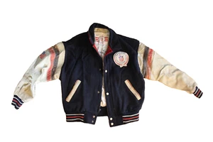 USA Olympic Training Center Jacket Mens M Wool Letterman Varsity Team Vintage - Picture 1 of 4