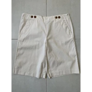 George Shorts Women Sz 14 High Waist Striped - Picture 1 of 11