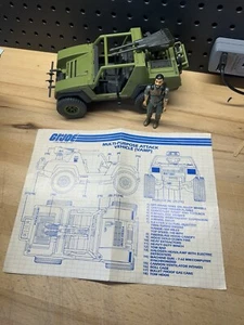 Vintage 1982 G.I. Joe Arah Vamp komplett mit 1983 Clutch gerader Arm & Bauplan - Bild 1 von 8