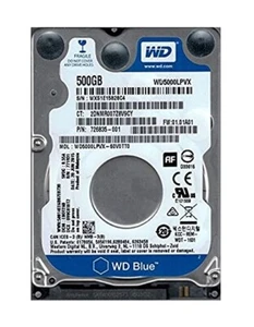 Western Digital WD5000LPVX - 60V0TT0 500Gb 2,5" computer portatile disco rigido SATA - Foto 1 di 1