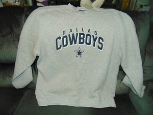 Licensed Dallas Cowboys Reebok Mens Large Sweatshirt - Picture 1 of 4