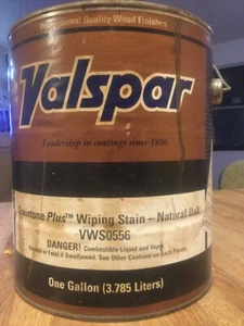 Valspar Graintone Plus Wiping Stain Natural Oak 1 Gallon - Picture 1 of 6