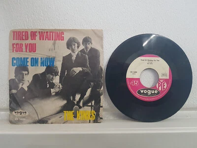 The Kinks - Tired of waiting for you / Come on now  1965 Single LP 7" Lola Dandy - Bild 1 von 2