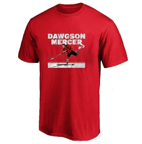DAWGSON MERCER New Jersey Devils Team Hockey T-Shirt Gift For Fans Cover