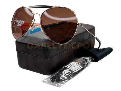 ✅🕶️ GAFAS DE SOL SPY OPTIC PRESIDIO DORADO/NEGRO HAPPY BRONZE 673186077865 Foto 1 de 4