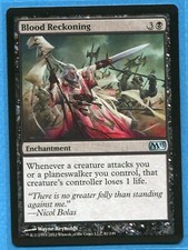 Magic mtg magic 2013 m13 #81 blood reckoning-judgment of blood