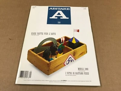 Vintage 1992 Abitare Magazine - Italian - Image 1 of 4