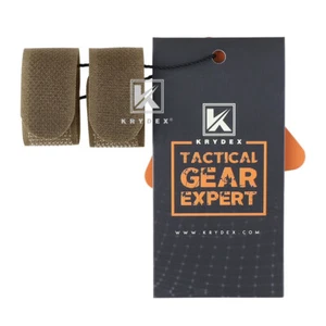 Correa de gestión de cables KRYDEX gancho y bucle para antenas correas de cable marrón coyote - Imagen 1 de 7