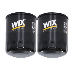 Wix Pair Set 2 Engine Motor Oil Filters For Subaru Forester Impreza Outback H4