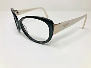 Kate Spade SOLIEL/S 0FU8 Y7 57-14-130 White Black Sunglasses Frame MI82 - Picture 1 of 8