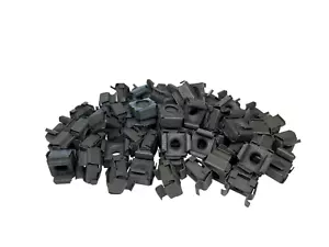Tuercas para jaula negras RackGold® M6 - paquete de 50 compatibles con RoHS y hechas en EE. UU. GM6-SNP-B50 - Imagen 1 de 6