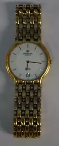 Orologio Raymond Weil Geneve Fidelio placcato oro 18 carati 32 mm quadrante bianco - Foto 1 di 7