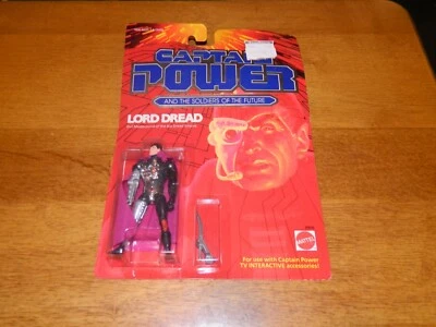 Figura Mattel Captain Power Lord Dread 1987 nueva Foto 1 de 4