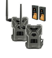SPYPOINT Flex G-36 Twin Pack Dual SIM 4G HD IR Trail Camera + LIT-22 Batteries