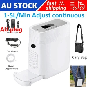 1-5L/Min Oxygen-Concentrator Machine Rechargeable Battery For Home Outdoor Use - Picture 1 of 24