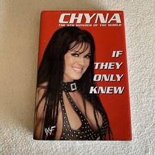 Signed, 1st/1st! Chyna  The 9th Wonder of the World by Joanie Laurer 2000 HCDJ