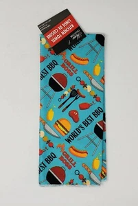 Home Collection Kitchen Dish Towel - New - World's Best BBQ - Picture 1 of 1