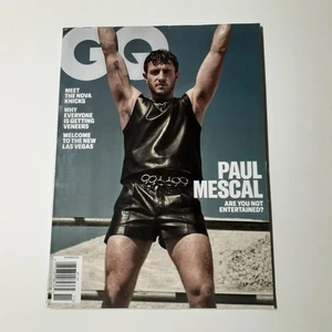GQ Magazine November 2024 Paul Mescal Cover Nova Knicks Veneers - Picture 1 of 2