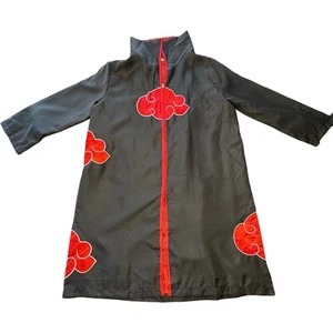 Naruto Akatsuki Uchiha Itachi Robe Cloak Coat Anime Cosplay Costume Halloween M - Picture 1 of 9