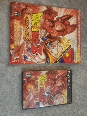 Dragon Ball Z: Budokai Game CIB + Primas Strategy Guide  PS2 NTSC #G3 - Image 1 of 4