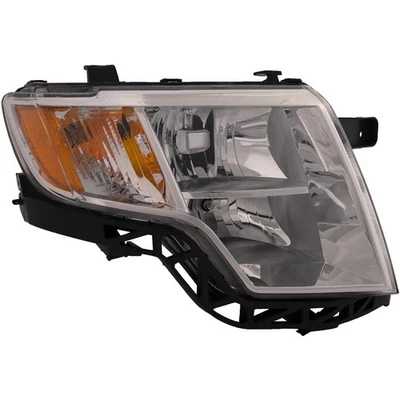 Headlight For 07-10 For Ford Edge Right Passenger Headlamp Chrome Housing - Image 1 of 4