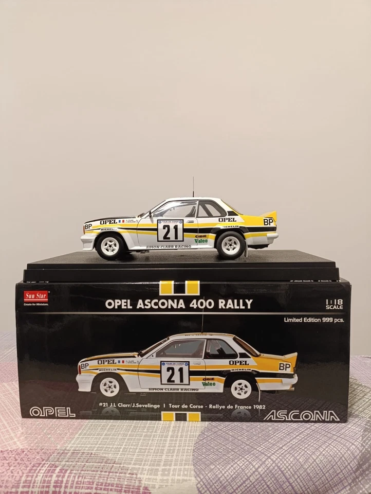 Opel Ascona 400 Rally 1/18 Sunstar - Immagine 1 di 4