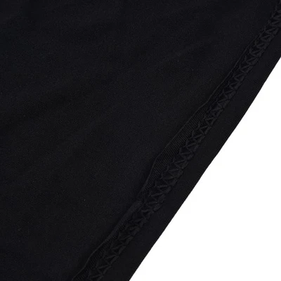 (244x76x76cm)Table Cover Rectangular Wrinkle Resistant Washable Universal Bla - Image 1 of 4