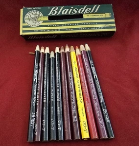 Lápices de marcado vintage de China y vidrio para relojeros - Blaisdell y otros - Imagen 1 de 3