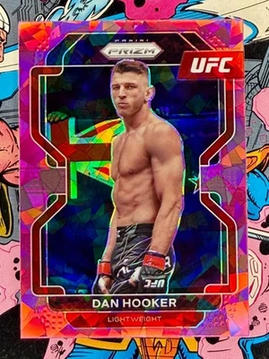 Dan Hooker Pink Cracked Ice - 2022 Panini Prizm UFC #14 - Image 1 of 2