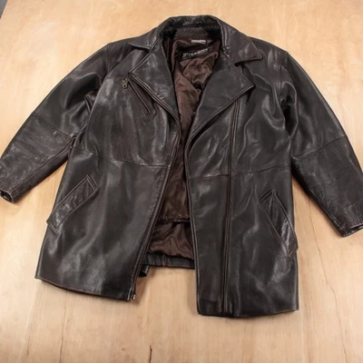 Abrigo chaqueta de cuero de grano completo thinsulate y2k WILSONS de colección MEDIANO SIN CREMALLERA Foto 1 de 4