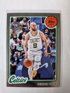 2025-26 Topps NBA 1980-81 Topps Basketball 80BK-43 Derrick White, Boston Celtics - Bild 1 von 3