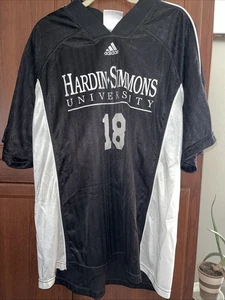 hardin simmons university trikot schwarz-weiß Adidas Nummer 18 - Bild 1 von 11