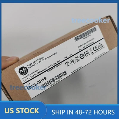 New Factory Sealed Allen Bradley 5069-OB16 SER B Compact 5000 DC Output Module - Image 1 of 2