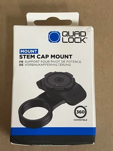 Bouchon de tige quad lock support vélo - noir - neuf dans sa boîte - Photo 1 sur 2