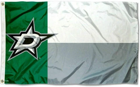 Dallas Stars Hockey Texas Flag Style Logo NHL 3x5- With Grommets … Cover