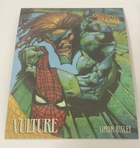 1995 Fleer Ultra Spider-man Golden Web Insert Card # 9 of 9 Vulture - Imagen 1 de 2