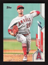2020 Topps   Andrew Heaney #66 Los Angeles Angels