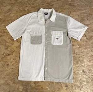 Camisa Dickies Para Hombres Sarga de Algodón Pesado Eddyville Talla Grande Beige Taupe PVP £75 - Imagen 1 de 8