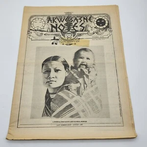 Akwesasne Notes Volume 12 Number 3 "Late Summer Issue" August, 1980. Nice Copy. - Picture 1 of 4