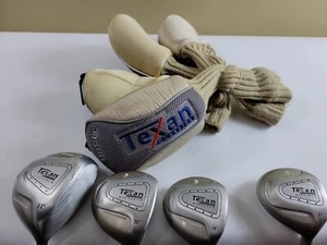  TEXAN CLASSICS DISTANCE DRIVER 12°, 3 WOOD  15°, 5 WOOD 18, 7 Wood 21 LOT 4 RH - Picture 1 of 9