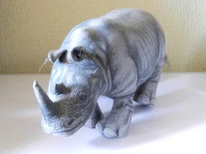 Vintage RHINO 1990 Plush WWF Determined Productions 40cm - D4 - Picture 1 of 9