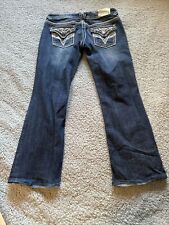 Vigoss Boot Cut Jeans Women Sz 11/12 Blue Low Rise The New York  Flap Pocket
