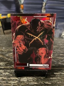 2023 UD Allegiance Avengers Vs X-Men Red Hulk Red Rainbow 🔥🔥🔥