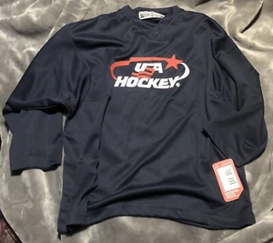 NHL USA Ice Hockey Practice Jersey Junior Medium!! New With Tags - Picture 1 of 3