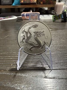2025 China 1 oz Silver Dragon BU - Picture 1 of 2