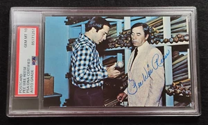 Rare PEE WEE REESE Signed Louisville Slugger Postcard-HOF-DODGERS-PSA 10 Auto - Picture 1 of 5