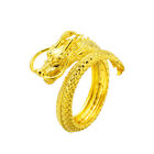 Retro Domineering Ethnic Style Dragon Ring Punk Cool Opening Adjustable Ring Ft